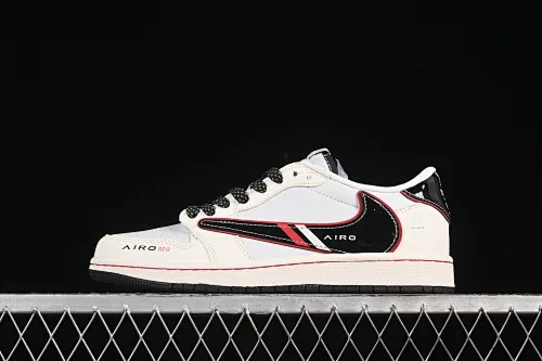 All categories Air Jordan Jordan series basketball shoes Air Jordan 1 Low high-end customized low-top sneakers Travis Scott x Fragment Design x Air Jordan 1 Low OG SP AJ1 asked the world to jointly brand gilt black low-top cultural casual sneakers FC1688-238